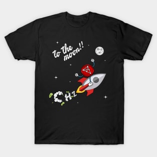 Chiliz to the moon !! T-Shirt